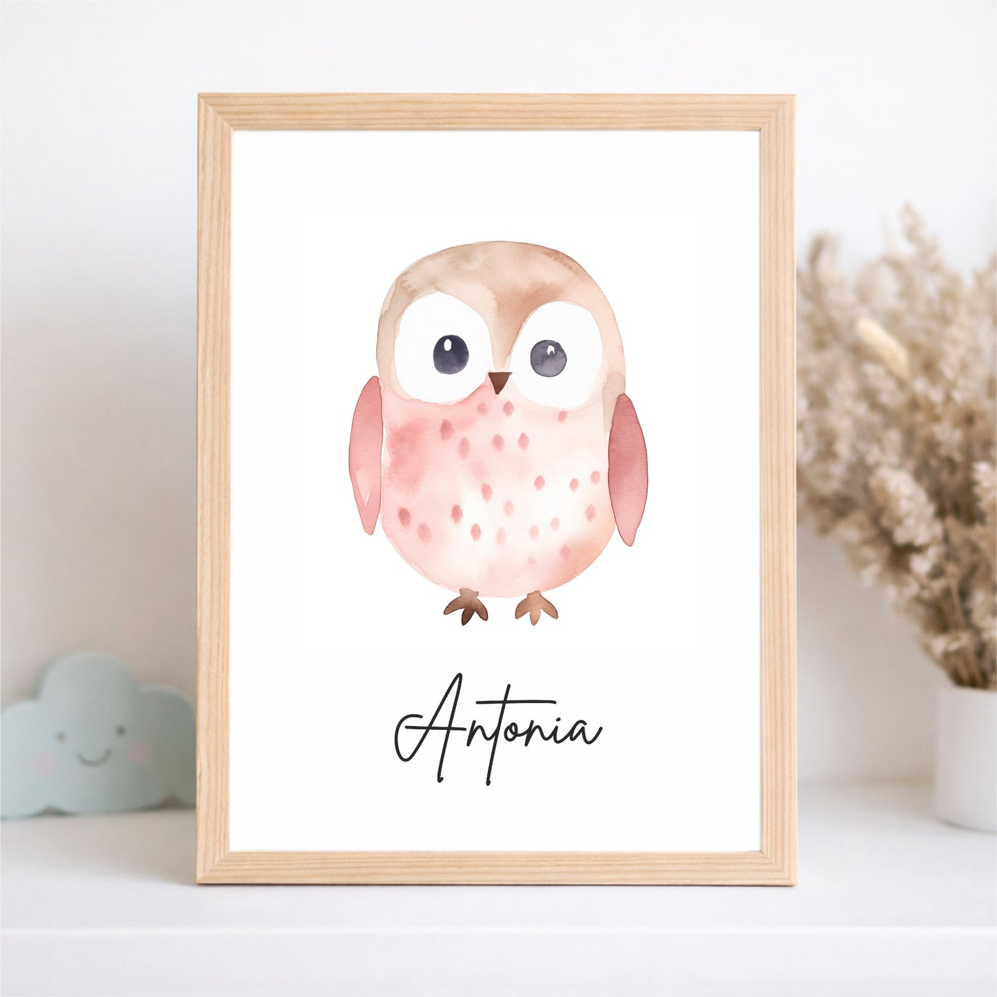 Kinderposter Eule