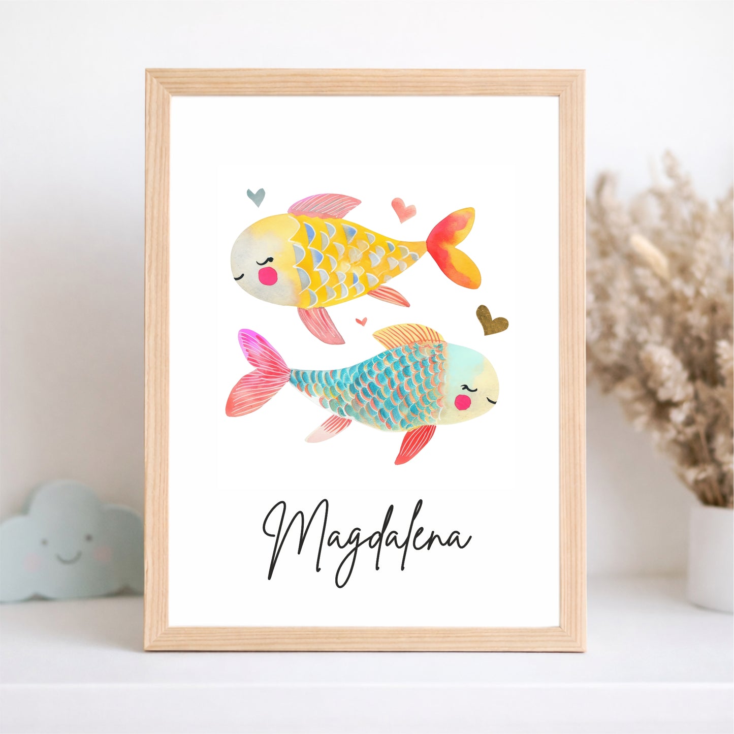Kinderposter Fische