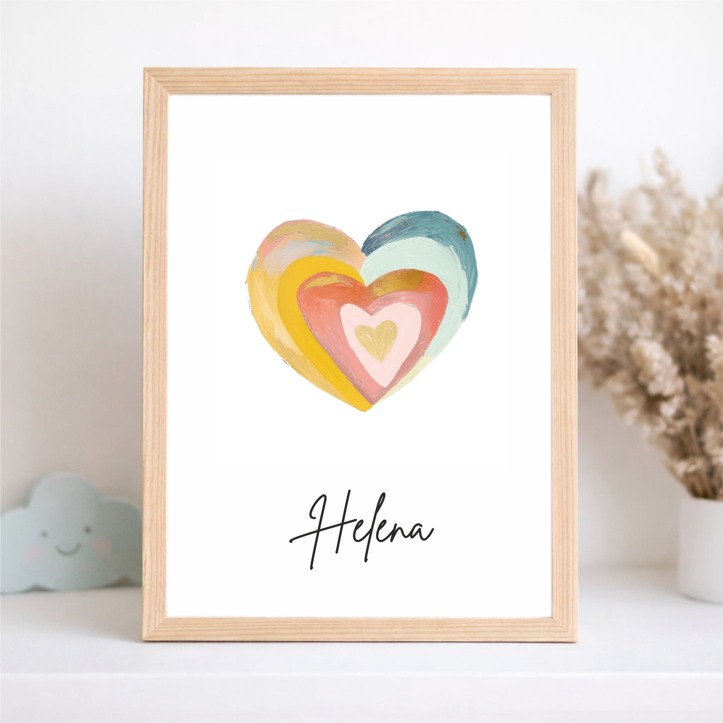 Kinderposter Herz