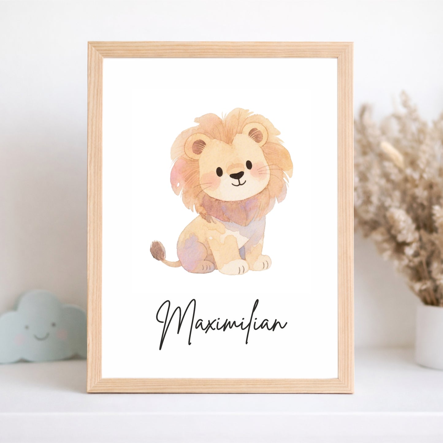 Kinderposter Löwe