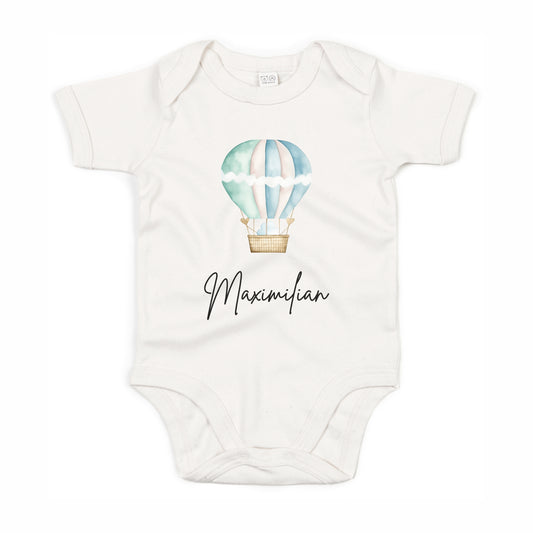Kurzarmbody Bio Baumwolle Heißluftballon