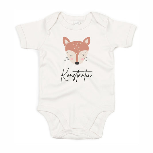 Kurzarmbody Bio Baumwolle Fuchs