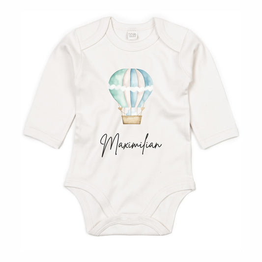 Langarmbody Bio Baumwolle Heißluftballon
