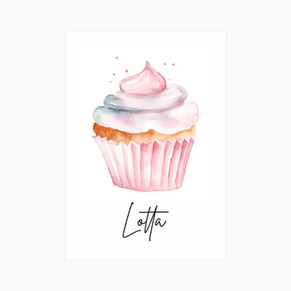 Kinderposter Cupcake